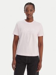 Calvin Klein Jeans T-Shirt Cktail Concept LV047E813G Różowy Regular Fit. Czerwone t-shirty damskie Calvin Klein Jeans, xl, bez wzorów, z bawełny, bez kołnierzyka. Za 209.99 zł.