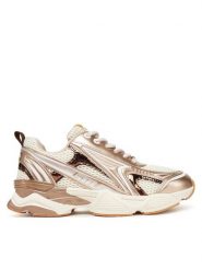 Steve Madden Sneakersy Speedster-E SM19000122 Złoty. Żółte obuwie sportowe damskie Steve Madden, z materiału, bez zapięcia. Za 319.99 zł.