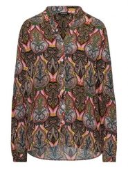 More & More Bluzka w kolorze brązowym rozmiar: 40. Brązowe bluzki damskie More & More, bez wzorów, bez kołnierzyka, bez ramiączek. Za 73.76 zł.