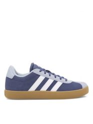 Adidas Sneakersy Vl Court 3.0 K ID6308 Niebieski. Niebieskie buty sportowe chłopięce Adidas, ze skóry, bez zapięcia. Za 229.99 zł.
