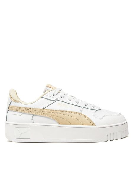 Puma Sneakersy Carina Street 389390 26 Biały. Białe obuwie sportowe damskie Puma, ze skóry, bez zapięcia. Za 259.99 zł.