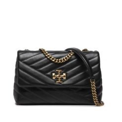 Torebka Tory Burch. Czarne torebki wieczorowe damskie Tory Burch, bez wzorów, bez dodatków. Za 2,779.00 zł.