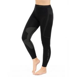 Legginsy termoaktywne Damskie Brubeck DRY. Czarne legginsy damskie Brubeck, m, bez wzorów, z dzianiny. Za 109.99 zł.