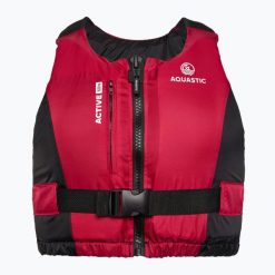 Kamizelka asekuracyjna AQUASTIC Active 50N. Czarne kamizelki damskie AQUASTIC, xs, bez wzorów, bez kaptura. Za 169.99 zł.
