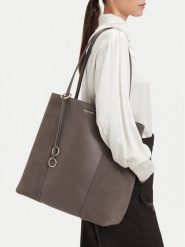 GINO ROSSI Torebka EO-LA224-19590-2 Beżowy ciemny. Brązowe shopper bag Gino Rossi, ze skóry, bez dodatków. Za 629.99 zł.