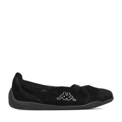 Baleriny Kappa. Czarne balerinki damskie Kappa, bez wzorów. Za 179.99 zł.