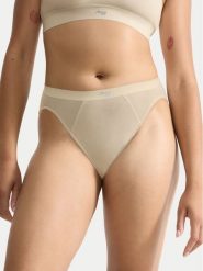 Sloggi Figi klasyczne Ever Ease 10219658 Beżowy. Brązowe figi Sloggi, bez wzorów, z bawełny. Za 36.00 zł.