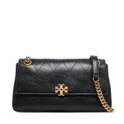 Torebka Tory Burch. Czarne torebki klasyczne damskie Tory Burch, bez dodatków. Za 2,384.00 zł.