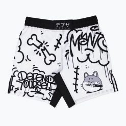 Spodenki treningowe MANTO Debza. Białe obuwie sportowe damskie MANTO, bez zapięcia, na fitness i siłownię. Za 179.99 zł.