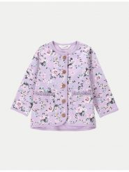 Coccodrillo Bluza WC4132201GEN Fioletowy Regular Fit. Fioletowe bluzy dziewczęce COCCODRILLO, bez wzorów, z bawełny, bez ramiączek, bez kaptura. Za 49.99 zł.