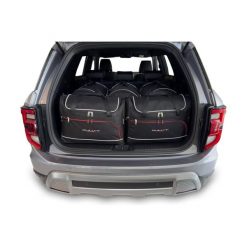 Torby Do Bagażnika Ssangyong Torres Evx Ev 2023+ 5Szt Kjust. Czarne torby podróżne KJUST, bez wzorów. Za 1,520.00 zł.
