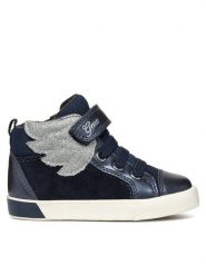 Geox Sneakersy B Kilwi Girl B36D5A 022NF C4P1W M Granatowy. Niebieskie buty sportowe dziewczęce Geox, bez wzorów, ze skóry, bez zapięcia. Za 219.99 zł.