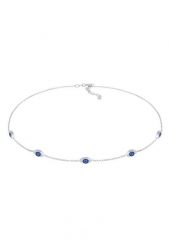 Elli Ladies Choker Evil Eye Trend Blogger z emalią w pozłacanym srebrze 925 Sterling Silver Naszyjniki 1 ct Damski. Szare naszyjniki damskie Elli, pozłacane. Za 238.99 zł.