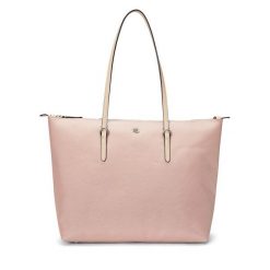 Torebka LAUREN RALPH LAUREN. Czerwone shopper bag Lauren Ralph Lauren, bez wzorów, bez dodatków. Za 329.99 zł.