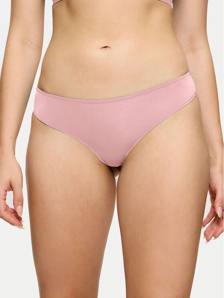 Triumph Figi brazylijskie Lovely Micro 10182554 Różowy. Czerwone figi Triumph, bez wzorów, z syntetyku. Za 45.00 zł.