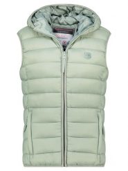 Geographical Norway Kamizelka pikowana "Vatikotal" w kolorze miętowym rozmiar: M. Zielone kamizelki damskie Geographical Norway, m, bez wzorów, bez kaptura. Za 152.98 zł.