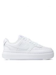 Nike Sneakersy Court Vision Alta Ltr DM0113 100 Biały. Białe obuwie sportowe damskie Nike, ze skóry, bez zapięcia. Za 339.99 zł.