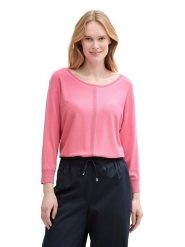 Tom Tailor Sweter w kolorze jasnoróżowym rozmiar: M. Różowe swetry klasyczne damskie Tom Tailor, m, z wiskozy, bez kołnierzyka. Za 123.25 zł.