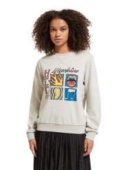 Scotch & Soda Bluza w kolorze jasnoszarym rozmiar: L. Szare bluzy damskie Scotch & Soda, l, bez wzorów, bez kaptura. Za 139.54 zł.