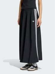 Adidas Spódnica midi FIREBIRD Czarny Loose Fit. Czarne spódnice damskie Adidas, s, bez wzorów, midi. Za 279.99 zł.