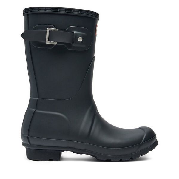 Kalosze Hunter. Niebieskie kalosze damskie Hunter, bez wzorów. Za 349.99 zł.