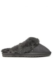 EMU Australia Kapcie Jolie W10015 Szary. Szare kapcie damskie EMU Australia, ze skóry. Za 349.99 zł.