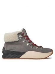 Sorel Botki Out N About™ Iii Conquest Wp NL4434-053 Szary. Szare botki damskie Sorel, ze skóry, bez obcasa, na płaskiej podeszwie, bez zapięcia. Za 579.99 zł.
