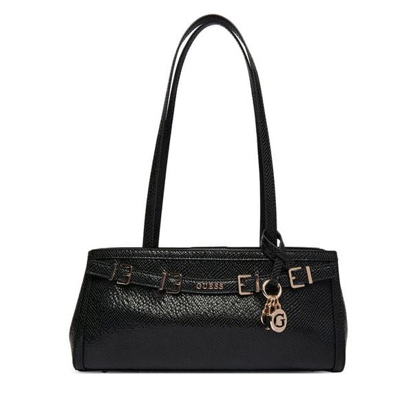 Torebka Guess. Czarne torebki klasyczne damskie Guess, bez dodatków. Za 356.99 zł.