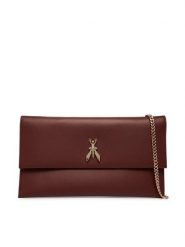 Patrizia Pepe Torebka CB5460/L011-B861 Brązowy. Brązowe torebki wieczorowe damskie Patrizia Pepe, bez wzorów, ze skóry, bez dodatków. Za 869.99 zł.