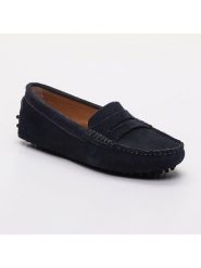 CHARLES & SMITH Skórzane mokasyny "Thandie" w kolorze granatowym rozmiar: 39. Niebieskie mokasyny damskie CHARLES & SMITH, bez obcasa. Za 184.46 zł.