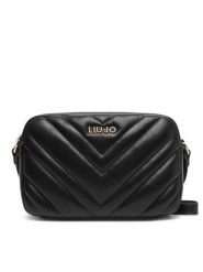 Liu Jo Torebka Lunny AF5187 E0426 Czarny. Czarne listonoszki damskie Liu Jo, bez wzorów, ze skóry, bez dodatków. Za 389.99 zł.
