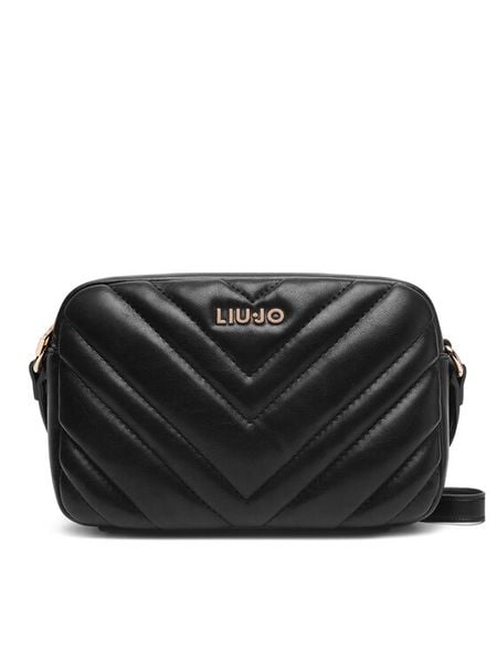 Liu Jo Torebka Lunny AF5187 E0426 Czarny. Czarne listonoszki damskie Liu Jo, bez wzorów, ze skóry, bez dodatków. Za 339.99 zł.