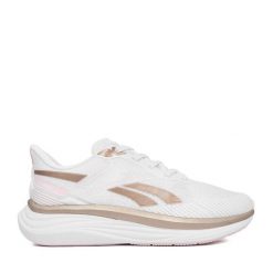 Sneakersy Reebok. Białe obuwie sportowe damskie Reebok, bez zapięcia, do biegania. Za 249.99 zł.
