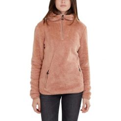 Bluza damska Fundango Olivia Pile z kapturem. Brązowe bluzy damskie FUNDANGO, l, bez wzorów, z materiału, z kapturem. Za 339.90 zł.