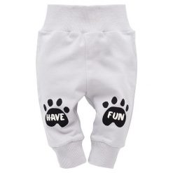 Pinokio Spodnie Dresowe Chłopięce Funny Dog 80 Szary. Spodnie dresowe chłopięce marki 4F. Za 28.00 zł.