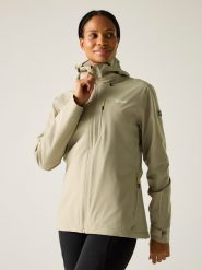 Regatta Kurtka funkcyjna "Oklarna" w kolorze beżowym rozmiar: 34. Brązowe kurtki sportowe damskie Regatta, m, bez wzorów, bez kaptura. Za 234.97 zł.