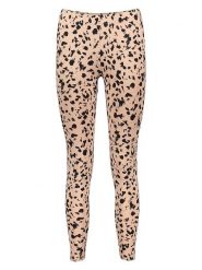 Juvia Legginsy w kolorze jasnobrązowo-czarnym rozmiar: M. Brązowe legginsy damskie Juvia, m, bez wzorów. Za 134.95 zł.