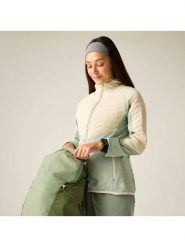 Dare 2b Kurtka hybrydowa "Air Lite" w kolorze kremowo-miętowym rozmiar: 40. Brązowe kurtki sportowe damskie Dare 2b, bez wzorów, bez kaptura. Za 192.79 zł.