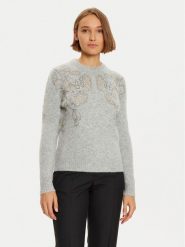 Marciano Guess Sweter 4BGR44 5786Z Szary Regular Fit. Szare swetry klasyczne damskie Marciano Guess, m, z syntetyku, bez kołnierzyka. Za 659.99 zł.