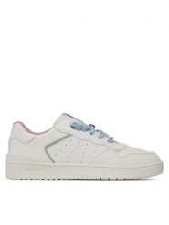 Geox Sneakersy J Washiba Girl J45HXD 0003W C0653 D Biały. Białe buty sportowe dziewczęce Geox, bez wzorów, ze skóry, bez zapięcia. Za 189.99 zł.