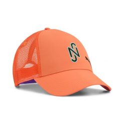 Puma Czapka Neymar Jr Trucker 02630601. Brązowe czapki z daszkiem damskie Puma, z aplikacjami, z bawełny. Za 67.99 zł.