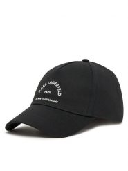 KARL LAGERFELD Czapka z daszkiem A1W33201 Czarny. Czarne czapki z daszkiem damskie KARL LAGERFELD, bez wzorów, z bawełny. Za 199.99 zł.