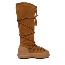 Śniegowce Moon Boot. Brązowe śniegowce damskie Moon Boot. Za 1,219.00 zł.