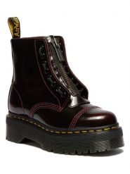 Dr. Martens Botki "Sinclair" w kolorze brązowym rozmiar: 37. Brązowe botki damskie Dr Martens, bez obcasa, bez zapięcia. Za 689.95 zł.