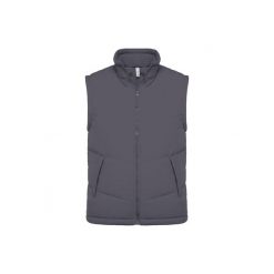Wyściełana polarem kurtka bez rękawów Kariban Warmer. Szare kurtki damskie KARIBAN, l, bez wzorów, z mikrofibry, bez kaptura. Za 253.00 zł.