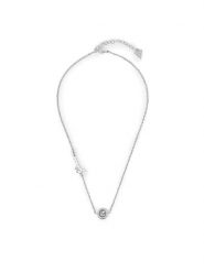 Guess Naszyjnik JUBN01 459JW Srebrny. Szare naszyjniki damskie Guess, metalowe. Za 239.99 zł.