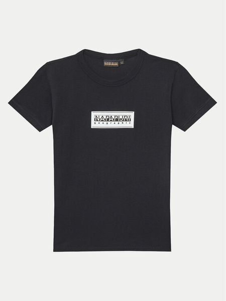 Napapijri T-Shirt Chamois NP0A4ILE S Czarny Regular Fit. Czarne t-shirty i koszulki chłopięce Napapijri, bez wzorów, z bawełny, bez kołnierzyka, bez ramiączek. Za 59.99 zł.