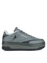 Reebok Sneakersy Club C Extra 100201421 Czarny. Czarne obuwie sportowe damskie Reebok, ze skóry, bez zapięcia. Za 319.00 zł.