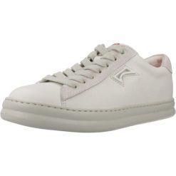 Buty CAMPER RUNNER Biały. Białe obuwie trekkingowe damskie Camper, ze skóry, bez zapięcia. Za 491.20 zł.