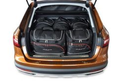 Torby Do Bagażnika Audi A4 Allroad Quattro 2016-2024 5Szt Kjust. Czarne torby podróżne KJUST, bez wzorów, z kauczuku. Za 1,575.00 zł.